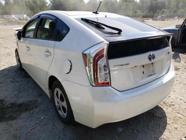 Photo 3 from auction – 2012 TOYOTA PRIUS with VIN JTDKN3DU0C1555439
