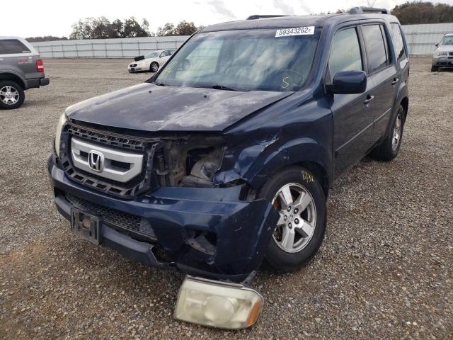 Photo 2 from auction – 2009 HONDA PILOT EXL with VIN 5FNYF38579B018495