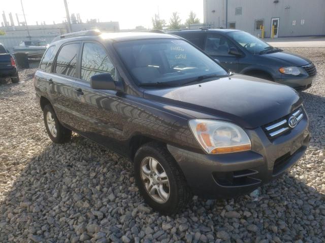 KIA SPORTAGE E 2008 with VIN KNDJE723887456031 - Photo from auction