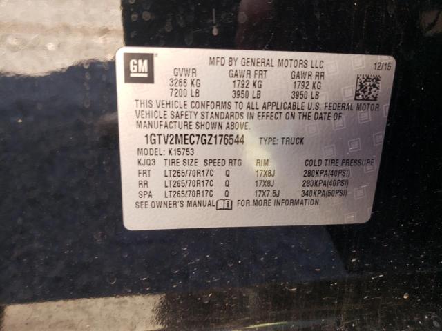 Photo 10 from auction – 2016 GMC SIERRA K15 with VIN 1GTV2MEC7GZ176544