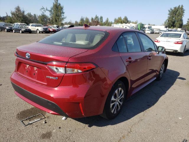 Photo 4 from auction – 2022 TOYOTA COROLLA LE with VIN JTDEAMDE5NJ045355