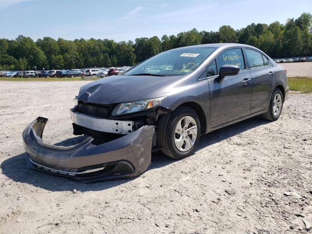 Photo 2 from auction – 2015 HONDA CIVIC LX with VIN 19XFB2F57FE119957