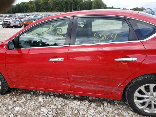 Photo 9 from auction – 2019 NISSAN SENTRA S with VIN 3N1AB7AP5KL610147
