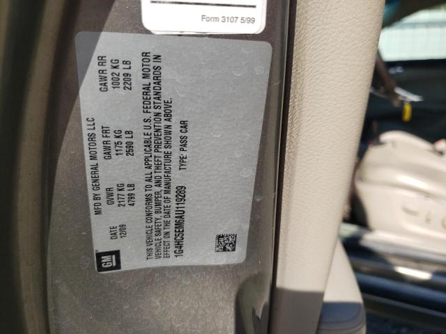 Photo 10 from auction – 2010 BUICK LUCERNE CX with VIN 1G4HC5EM6AU119289