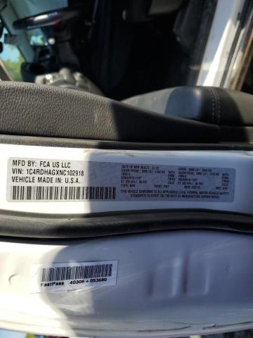 Photo 10 from auction – 2022 DODGE DURANGO SX with VIN 1C4RDHAGXNC102918