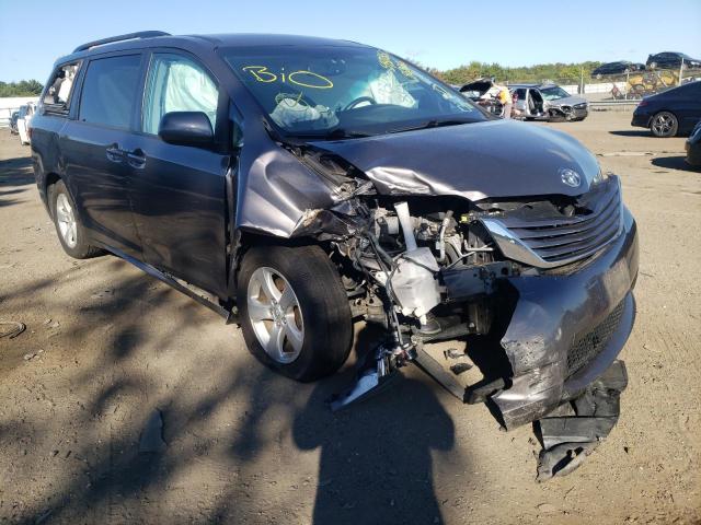 TOYOTA SIENNA LE 2017 with VIN 5TDKZ3DC2HS863766 - Photo from auction