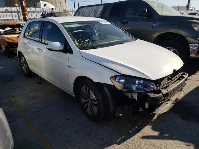 Photo 1 from auction – 2016 VOLKSWAGEN E-GOLF SE with VIN WVWKP7AU0GW904680