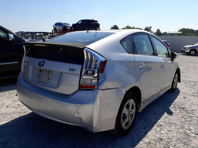 Photo 4 from auction – 2010 TOYOTA PRIUS with VIN JTDKN3DU0A5017829