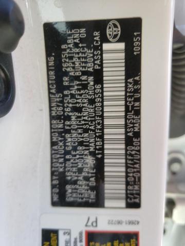 Photo 10 from auction – 2015 TOYOTA CAMRY LE with VIN 4T1BF1FK3FU089596