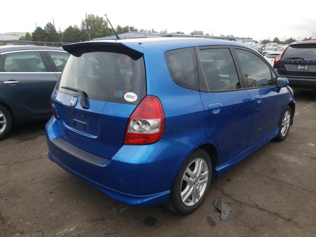 Photo 4 from auction – 2007 HONDA FIT S with VIN JHMGD38697S017406