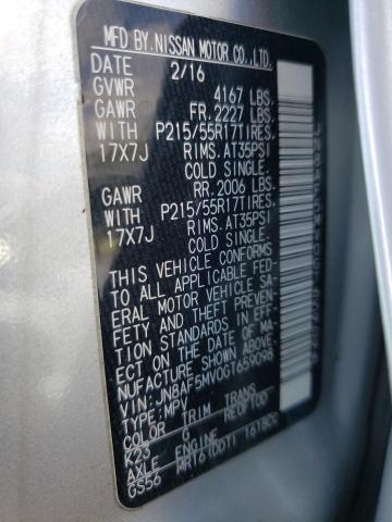 Photo 10 from auction – 2016 NISSAN JUKE S with VIN JN8AF5MV0GT659098