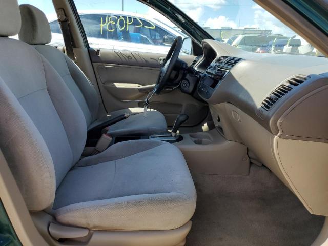 Photo 5 from auction – 2001 HONDA CIVIC LX with VIN 1HGES165X1L044341