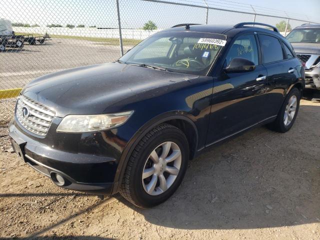 Photo 2 from auction – 2005 INFINITI FX35 with VIN JNRAS08U35X104468