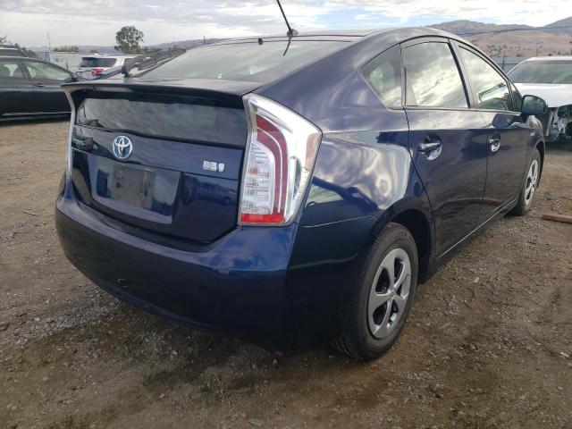 Photo 4 from auction – 2014 TOYOTA PRIUS with VIN JTDKN3DU6E0386083