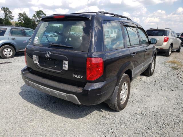 Photo 4 from auction – 2004 HONDA PILOT LX with VIN 2HKYF18164H587477