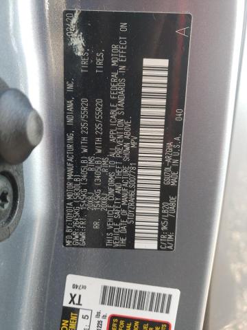 Photo 10 from auction – 2020 TOYOTA HIGHLANDER with VIN 5TDYZRAH6LS007781