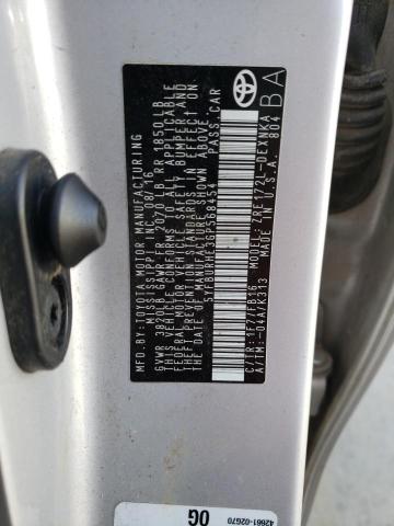 Photo 10 from auction – 2016 TOYOTA COROLLA L with VIN 5YFBURHE3GP568454