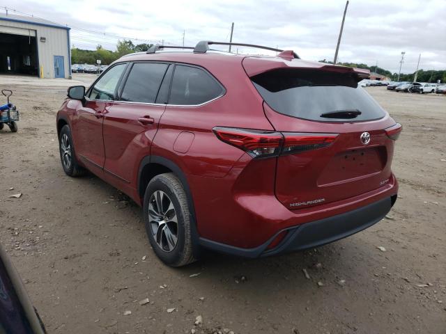 Photo 3 from auction – 2020 TOYOTA HIGHLANDER with VIN 5TDHZRBHXLS030771