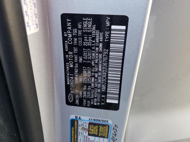 Photo 10 from auction – 2018 HYUNDAI TUCSON SEL with VIN KM8J3CA40JU676792