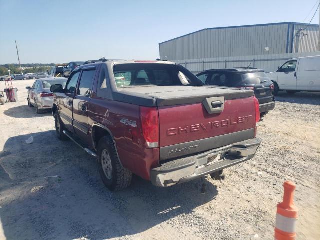 Photo 3 from auction – 2004 CHEVROLET AVALANCHE with VIN 3GNEK12T24G215112