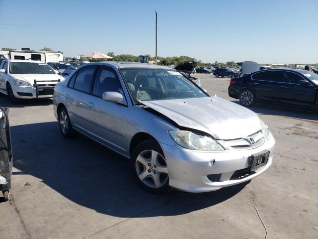 HONDA CIVIC EX 2004 with VIN 2HGES25774H546136 - Photo from auction