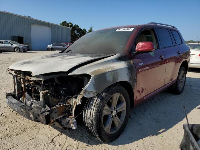 Photo 2 from auction – 2008 TOYOTA HIGHLANDER with VIN JTEES43A382044419