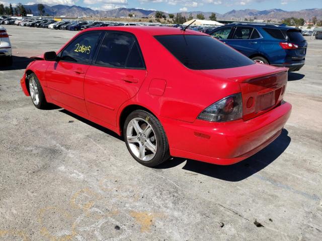 Photo 3 from auction – 2002 LEXUS IS 300 with VIN JTHBD192920036567