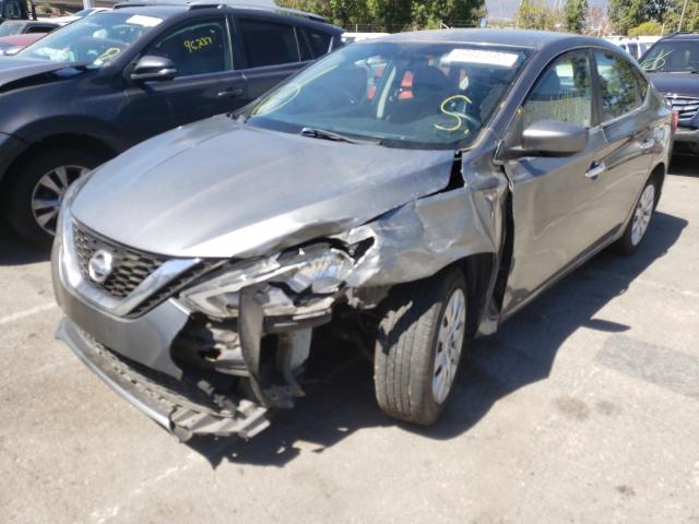 Photo 2 from auction – 2016 NISSAN SENTRA S with VIN 3N1AB7AP3GY258941