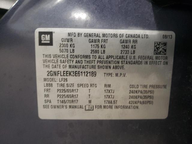 Photo 10 from auction – 2014 CHEVROLET EQUINOX LS with VIN 2GNFLEEK3E6112189