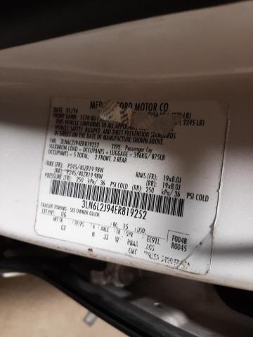 Photo 10 from auction – 2014 LINCOLN MKZ with VIN 3LN6L2J94ER819252