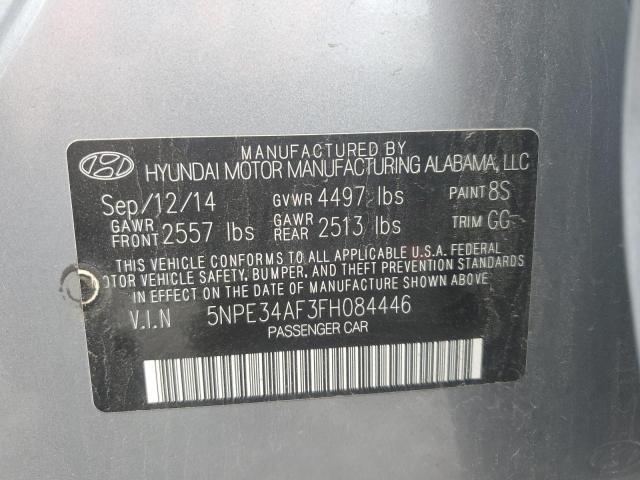 Photo 10 from auction – 2015 HYUNDAI SONATA SPO with VIN 5NPE34AF3FH084446