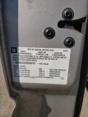 Photo 10 from auction – 2005 GMC SIERRA K25 with VIN 1GTHK29255E249157