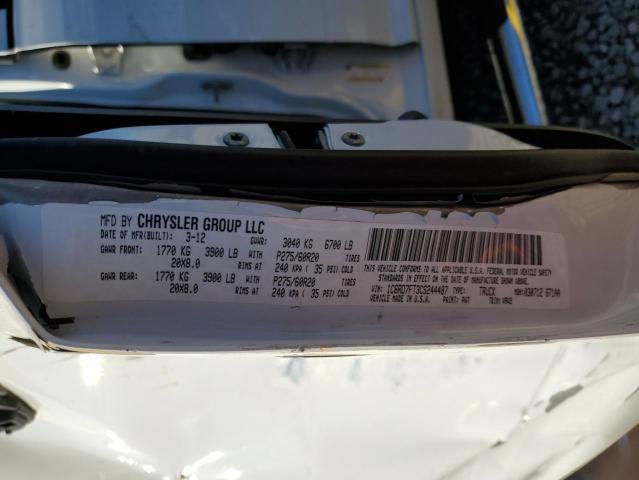 Photo 10 from auction – 2012 DODGE RAM 1500 S with VIN 1C6RD7FT3CS244487