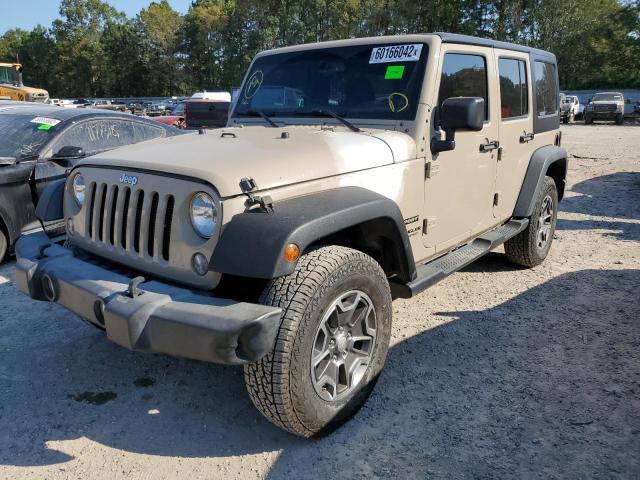 Photo 2 from auction – 2016 JEEP WRANGLER U with VIN 1C4BJWDG6GL285005