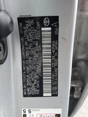 Photo 10 from auction – 2007 TOYOTA COROLLA CE with VIN JTDBR32E370101326