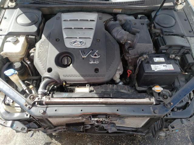 Photo 7 from auction – 2008 HYUNDAI AZERA SE with VIN KMHFC46F68A265270