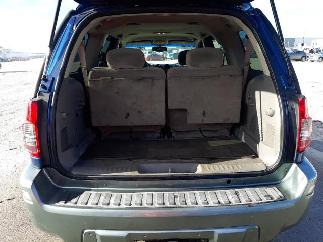 Photo 9 from auction – 2005 ISUZU ASCENDER S with VIN 4NUES16S456701308