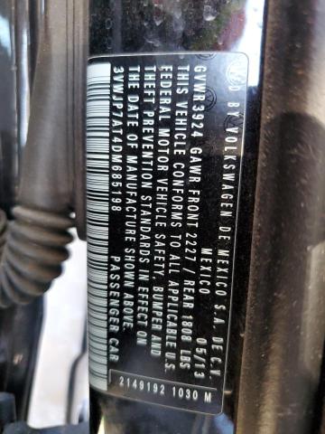 Photo 10 from auction – 2013 VOLKSWAGEN BEETLE with VIN 3VWJP7AT4DM685198