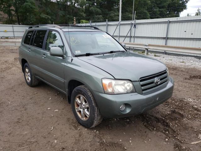 TOYOTA HIGHLANDER 2006 with VIN JTEEP21A060179620 - Photo from auction