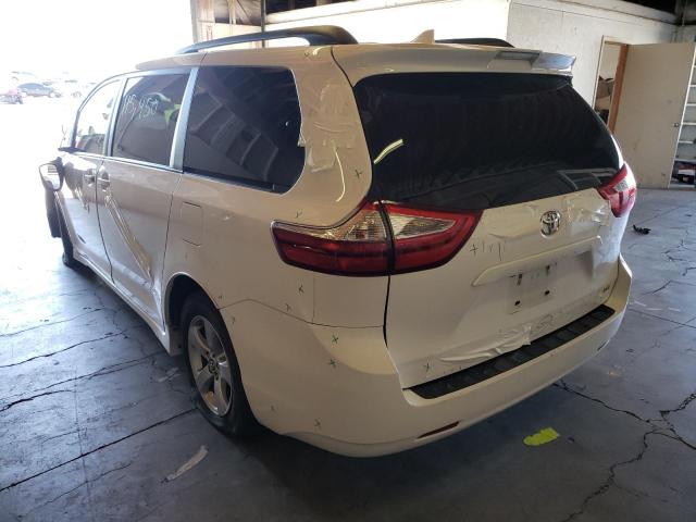 Photo 3 from auction – 2018 TOYOTA SIENNA LE with VIN 5TDKZ3DC5JS912299