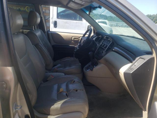 Photo 5 from auction – 2001 TOYOTA HIGHLANDER with VIN JTEHF21A610022277