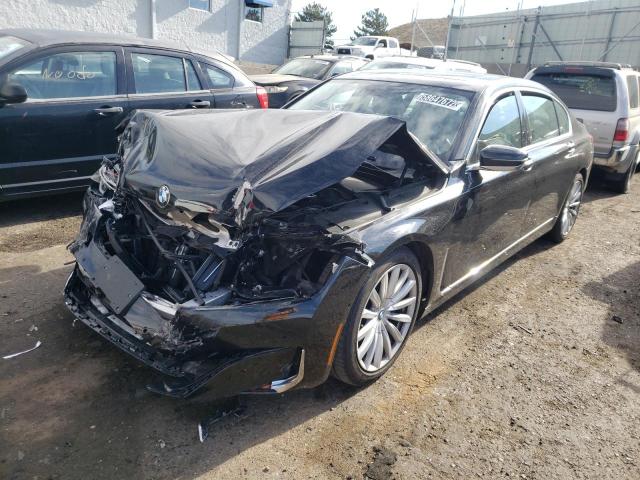 Photo 2 from auction – 2022 BMW 740 I with VIN WBA7T2C09NCH32839
