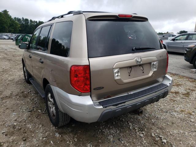 Photo 3 from auction – 2003 HONDA PILOT EXL with VIN 2HKYF18533H538190