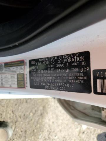 Photo 10 from auction – 2014 KIA RIO LX with VIN KNADM4A38E6324837