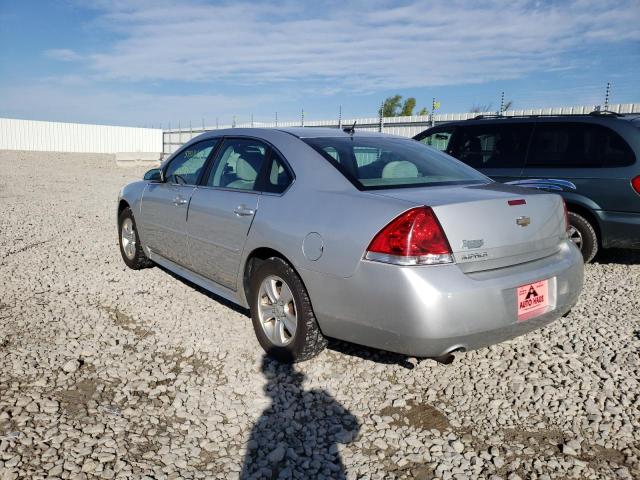 Photo 3 from auction – 2012 CHEVROLET IMPALA LS with VIN 2G1WF5E39C1266711