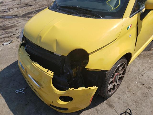 Photo 9 from auction – 2014 FIAT 500 SPORT with VIN 3C3CFFBR5ET263397