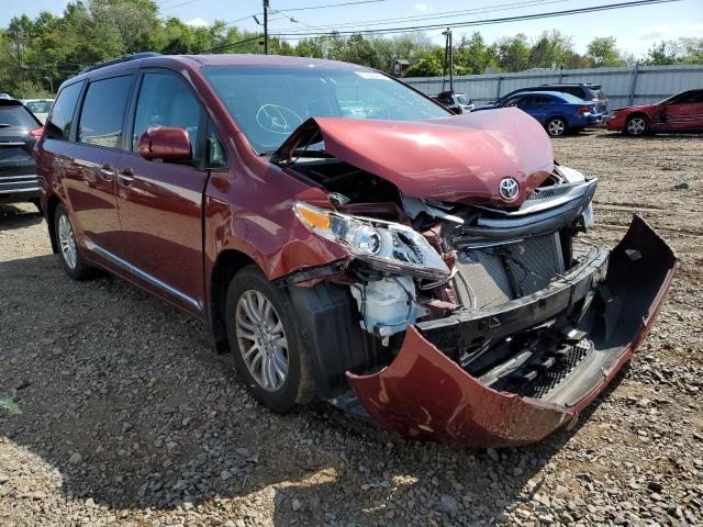 TOYOTA SIENNA XLE 2016 with VIN 5TDYK3DC3GS698369 - Photo from auction