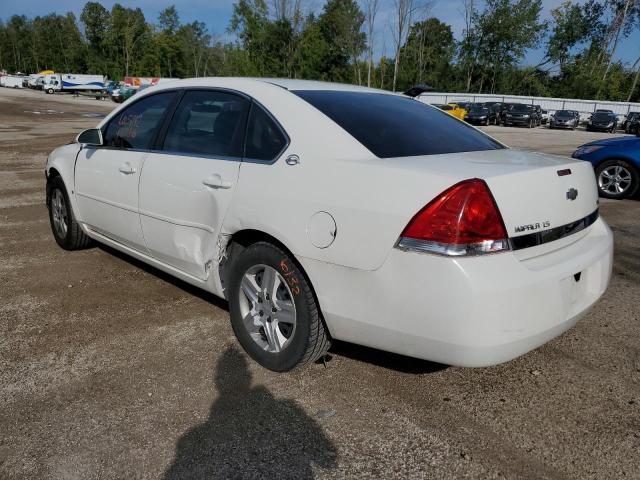 Photo 3 from auction – 2008 CHEVROLET IMPALA LS with VIN 2G1WB55K889193939