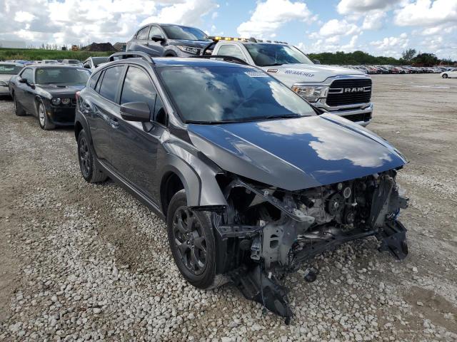 SUBARU CROSSTREK 2021 with VIN JF2GTHSC7MH258939 - Photo from auction