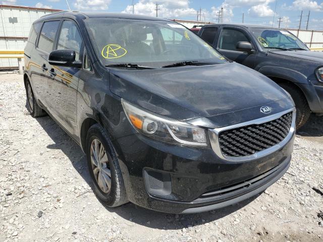 KIA SEDONA LX 2016 with VIN KNDMB5C11G6090411 - Photo from auction